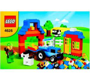 LEGO Farm Steen Doos 4626 Instructions
