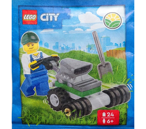 LEGO Farmer avec lawn mower 952404