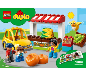 LEGO Farmers' Market Set 10867 Instructions