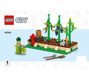 LEGO Farmers Market Van 60345 Instructies