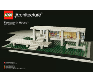 LEGO Farnsworth House Set 21009 Instructions