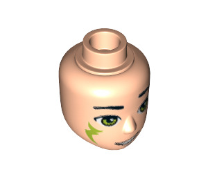 LEGO Farran Leafshade Male Minidoll Head (25029 / 92240)