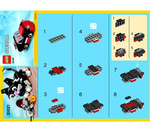 LEGO Fast Car  Set 30187 Instructions