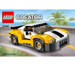 LEGO Fast Car Set 31046 Instructions