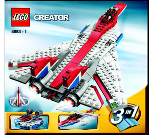 LEGO Fast Flyers Set 4953 Instructions