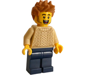 LEGO Father con Crew Maglione Minifigure