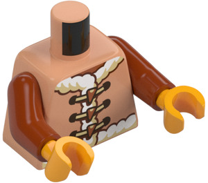 LEGO Fauna Minifigurine Torse (973 / 76382)