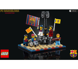 LEGO FC Barcelona Celebration 40485 Anweisungen