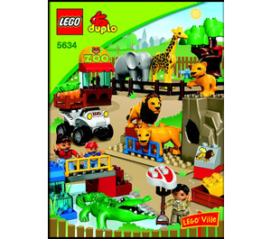 LEGO Feeding Zoo Set 5634 Instructions