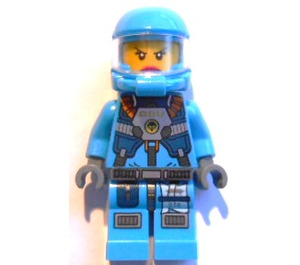 LEGO Female Alien Defense Unit Soldier Minifigur