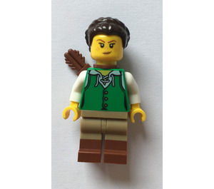 LEGO Femmina Archer Minifigure