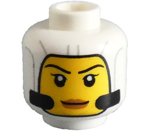 LEGO Female Astronaut Head (Safety Stud) (3274)