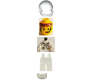 LEGO Female Astronaut minifiguur