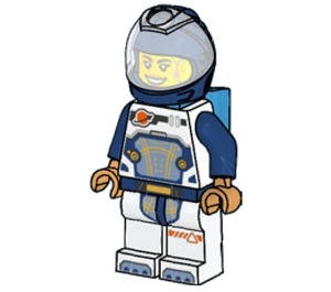 LEGO Female Astronaut Minifigure