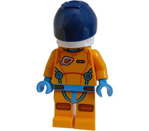 LEGO Vrouwelijk Astronaut met Helm Minifiguur