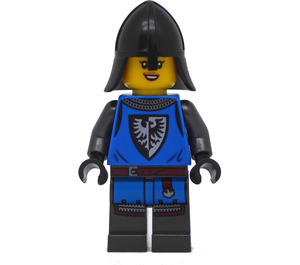 LEGO Female Zwart Falcon Knight minifiguur