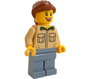 LEGO ženský Bowler Minifigurka