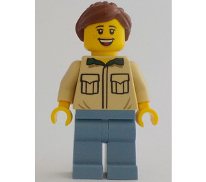 LEGO Female Bowler minifiguur