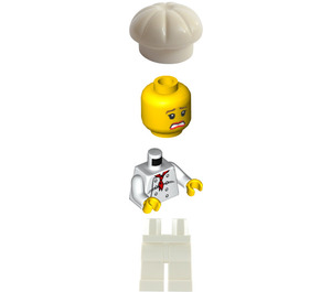 LEGO Vrouwelijk Chef Minifiguur