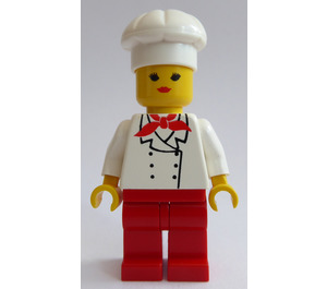 LEGO Female Chef with Red Legs Minifigure