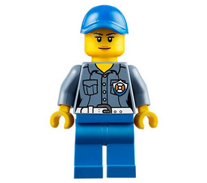 LEGO Vrouwelijk Kustwacht Officer Minifiguur