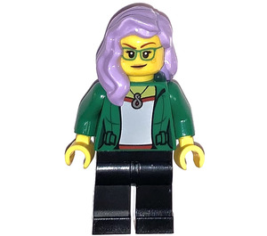 LEGO Female coffee cart customer Figurine