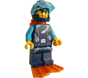 LEGO Kvinne Diver Minifigur