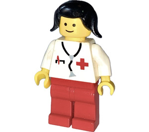 LEGO Femmina Medico con Pigtails Minifigure