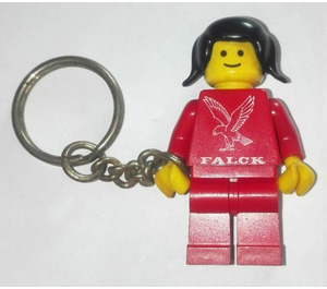 LEGO Female FALCK Key Chain