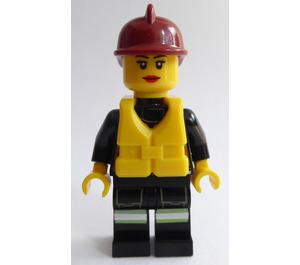 LEGO Female Feuer Fighter Minifigur