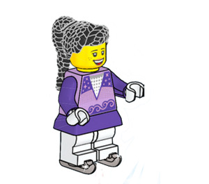 LEGO Weiblich Ice-Skater Minifigur