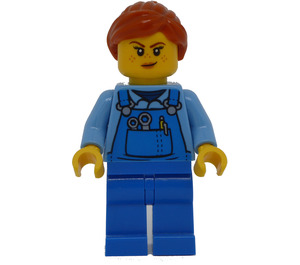 LEGO Female Janitor Minifigure