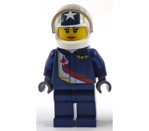 LEGO Vrouwelijk Jet Piloot Minifiguur