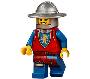 LEGO Female Knight avec Large Brimmed Casque Figurine