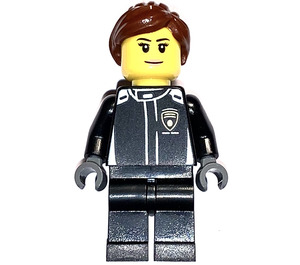 LEGO Female Lamborghini Driver Minifigure