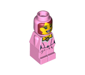 LEGO Female Lego Champion met Pink Dress Microfigure