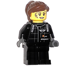 LEGO Female Mini Mechanic minifiguur