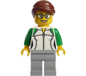 LEGO Femmina Newspaper Seller Minifigure