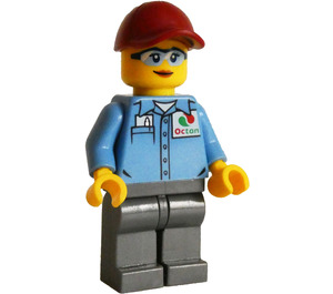 LEGO Female Octan Worker Minifigure