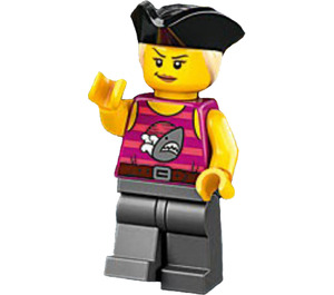 LEGO Weiblich Pirat Fahrer Minifigur