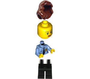 LEGO Female Politie minifiguur