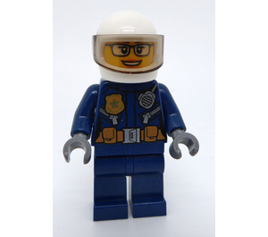 LEGO Female Polizei Motorrad Officer Minifigur
