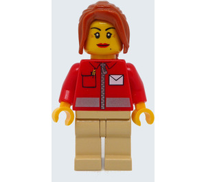 LEGO Female Postal Carrier Minifigure