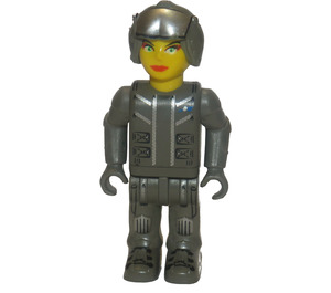 LEGO Femmina Res-Q worker con Casco Minifigure