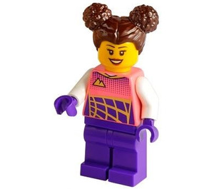 LEGO Femmina Stunt Bike Rider Minifigure