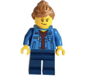 LEGO Female Stuntz Spectator Minifigur