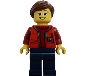 LEGO Vrouwelijk submariner Minifiguur