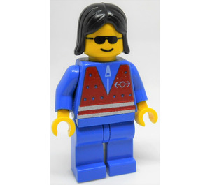 LEGO Female Train Passenger Minifigure