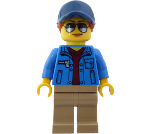 LEGO Female Transporter Driver Figurine