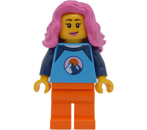 LEGO Femmina Trumpeter - First League Minifigure